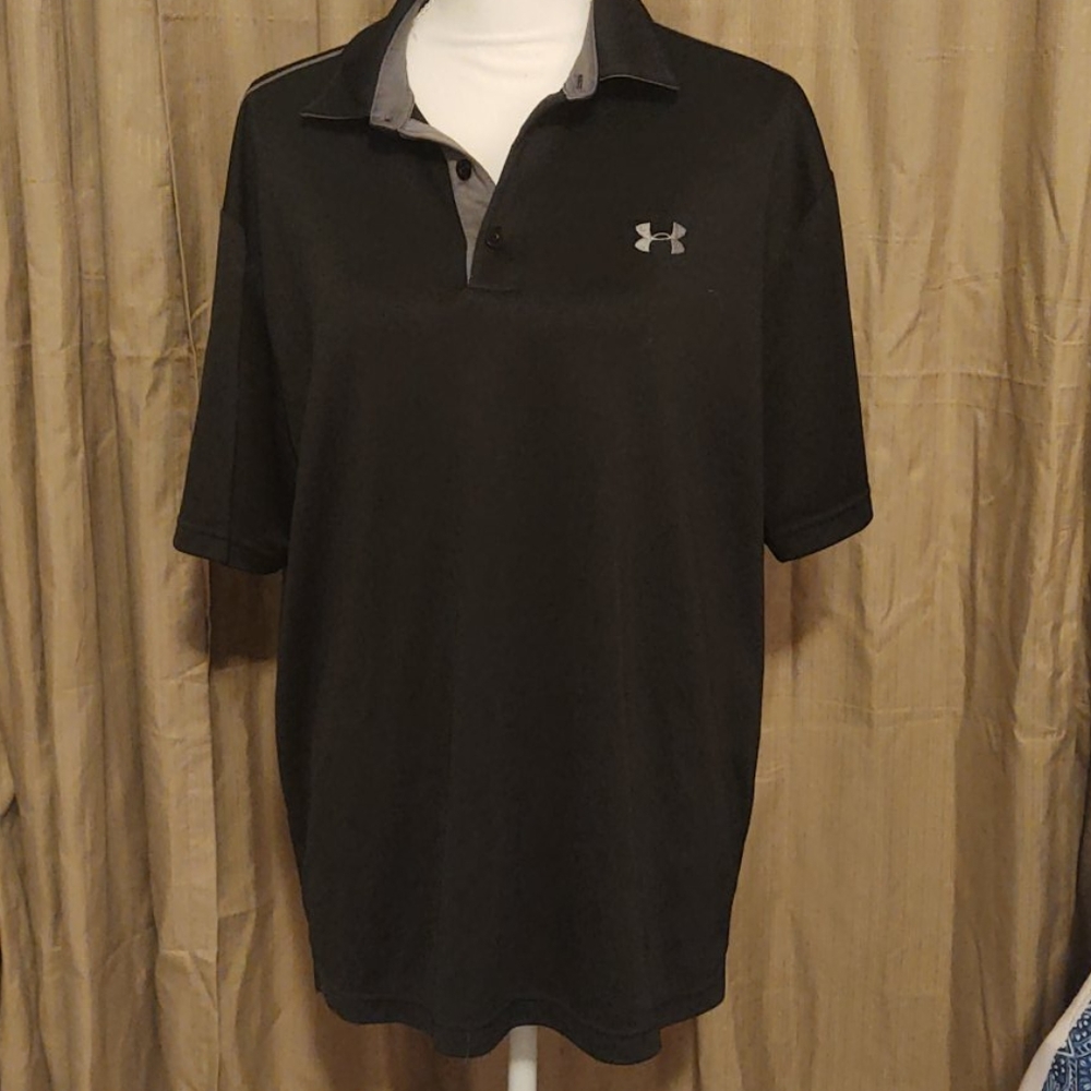Men's Black Polo